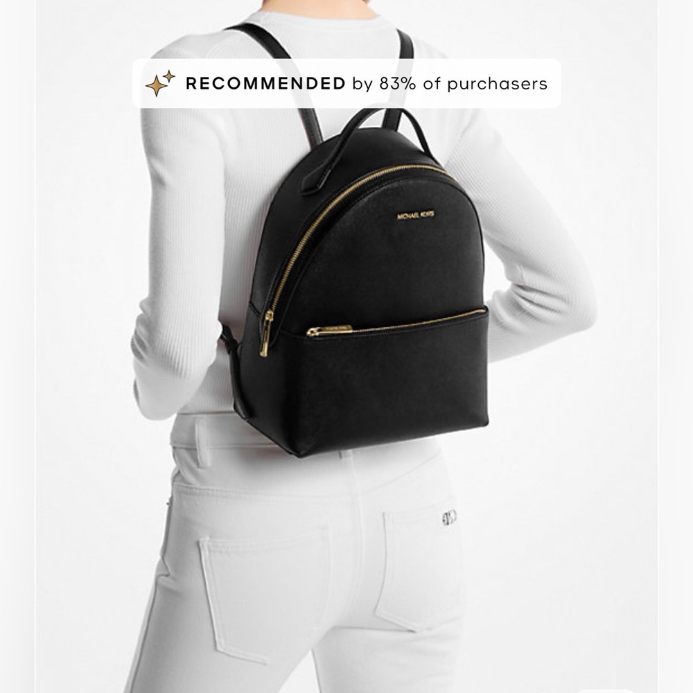 Michael Kors Sheila Medium Backpack (black) - NWT, unopened